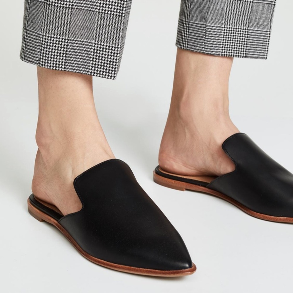 Madewell black mules